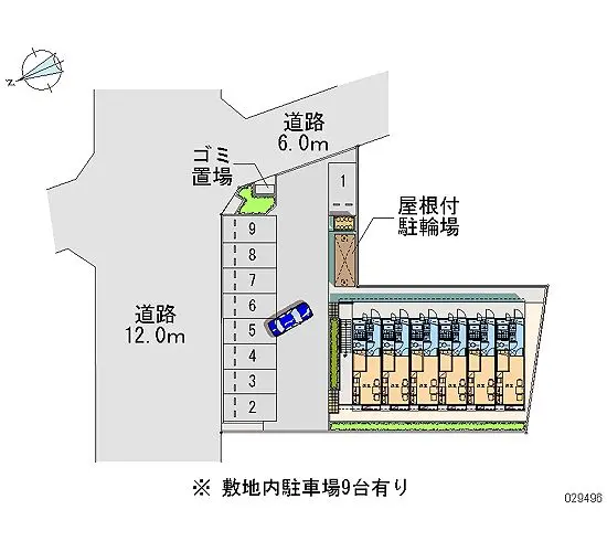 ★手数料０円★豊橋市牛川通１丁目　月極駐車場（LP）